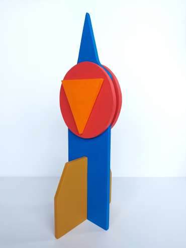 Thumbnail image of Lucy Stevens, Kingfisher Totem - side - Lucy Stevens - Colour-Coded Birds