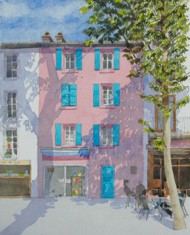 Mary Rodgers, Blue Shutter, Ceret