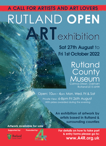 Rutland Open exhibition poster