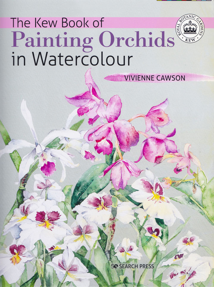 Cover of Vivienne Cawson's watercolour book