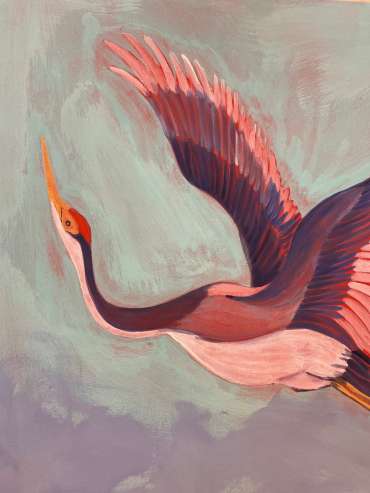 Thumbnail image of The crane is a symbol of propsperity - Happy Spring Festival with John Lewis and The Peony Girl