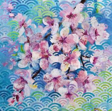 Thumbnail image of 113 Rita Sadler | Blossom Time - LSA Annual Exhibition 2023 | Catalogue S - Z