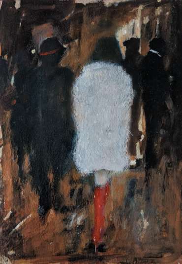 Thumbnail image of 123 Linda Sharman | Figures Around the Town - LSA Annual Exhibition 2023 | Catalogue S - Z