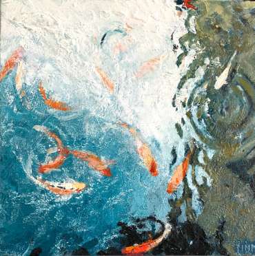 Thumbnail image of 139 Lisa Timmerman | Koi Study 22 &nbsp;SOLD - LSA Annual Exhibition 2023 | Catalogue S - Z