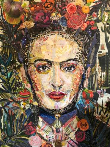 Thumbnail image of 144 Danielle Vaughan | Frida Festival (Frida Kahlo)  SOLD - LSA Annual Exhibition 2023 | Catalogue S - Z