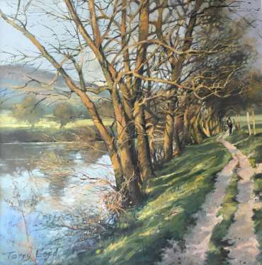 Thumbnail image of Terry Lord RBSA | Along the River Derwent - RBSA Summer Show