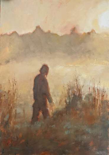 Thumbnail image of Linda Sharman | Early Morning Walk, September Sun - LEICESTER MUSEUM & ART GALLERY | OPEN EXHIBITION