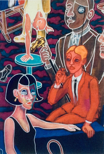 Phil Redford painting