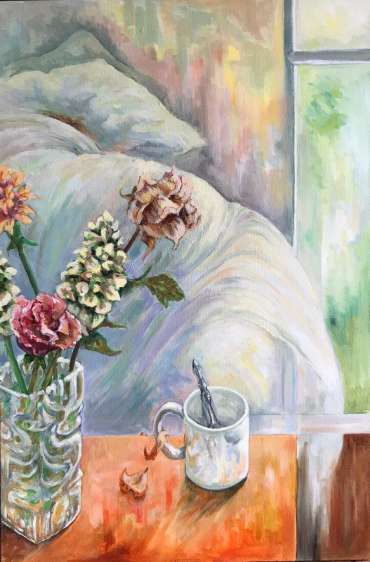 Thumbnail image of Jackie Terrett&nbsp;| Beyond the Flowers and the Coffee Cup - THE PEOPLE'S EXHIBITION | LEICESTER MUSEUM & ART GALLERY