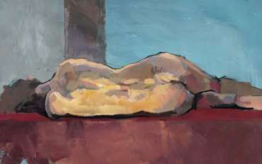 Thumbnail image of James Thompson | Reclining Figure - THE PEOPLE'S EXHIBITION | LEICESTER MUSEUM & ART GALLERY