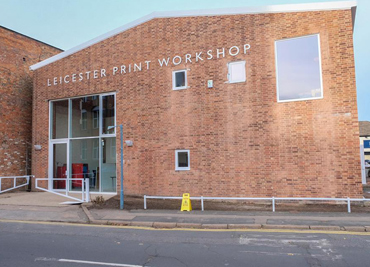 Front of Leicester Print Workshop
