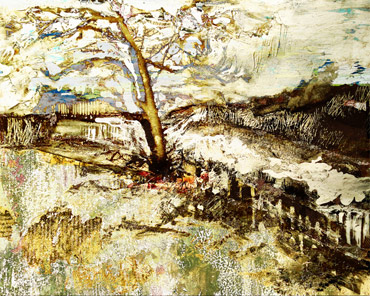 Thumbnail image of Tree by the Weir by Alan Hopwood