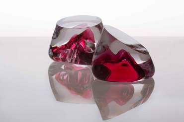 Thumbnail image of Solid Pieces with Red Sculptural Element by Angie Packer