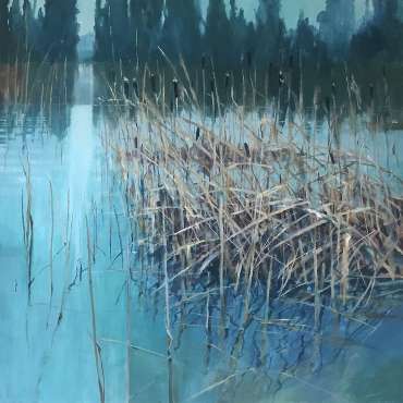Thumbnail image of The Old Fishing Lake, Scraptoft by Christopher Bent