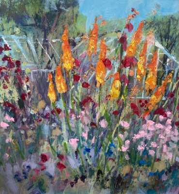 Thumbnail image of Nevill Holt Gardens - Foxtail Lilies by Debbie James
