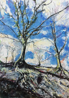 Thumbnail image of Sparsholt, Winter by Deborah Ward