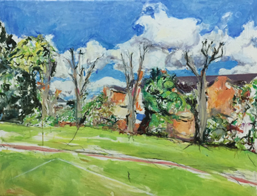Thumbnail image of Pollarded Trees, Knighton, 1 by Deborah Ward