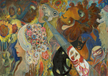 Thumbnail image of Beauty, The Beast and the Black Cat - Charity Shop by Glen Heath