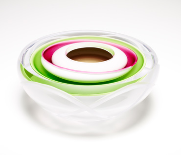 Thumbnail image of Cascading Bowls by Graeme Hawes