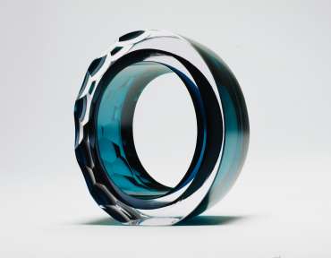 Thumbnail image of Deep Blue Glacial Slice by Graeme Hawes