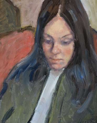Girl in Green Shirt by Graham Lacey