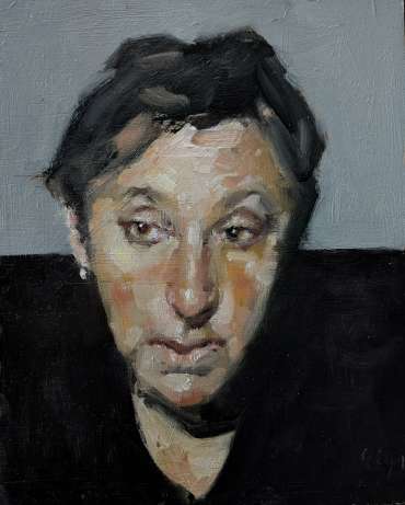 Thumbnail image of Woman with Silver Earring by Graham Lacey