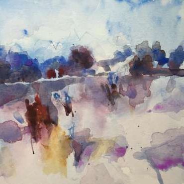 Thumbnail image of Winter Fields by Hazel Crabtree
