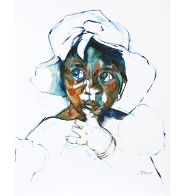 Thumbnail image of Undecided, Gambian Child by Judy Merriman