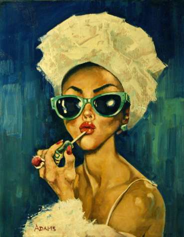 Thumbnail image of Audrey in Makeup by Kelvin Adams