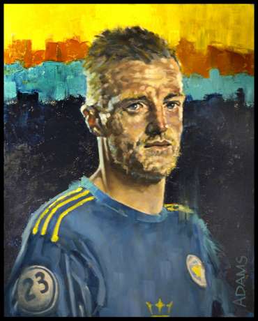 Thumbnail image of Jamie Vardy by Kelvin Adams