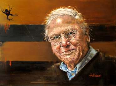 Sir David Attenborough by Kelvin Adams