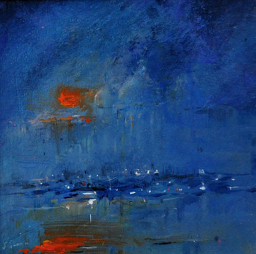 Thumbnail image of Sun Setting, Venice by Linda Sharman