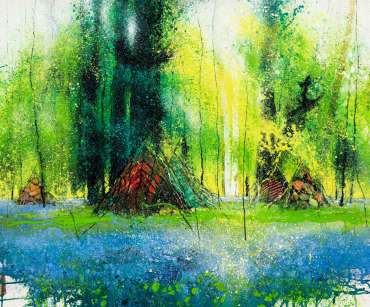 Thumbnail image of Paradise in Blue, Barnsdale Wood by Philip Dawson