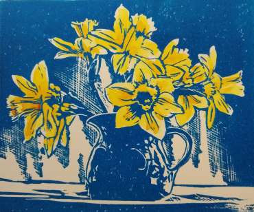 Daffodils in a Jug by Ruth Randall