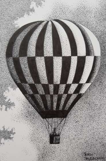 Thumbnail image of Hot Air Balloon by Sally Struszkowski