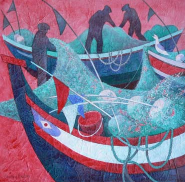 Thumbnail image of Nets, Algarve by Shirley Easton