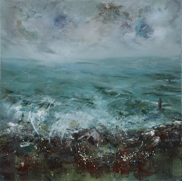 High Tide Titchwell by Suzanne Harry