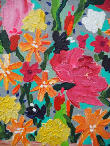 Thumbnail image of Holiday Blues (Detail) by Tazim Hamid