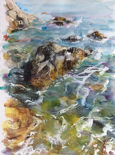 Thumbnail image of High Tide, Petit Bot, Guernsey by Toni Northcott