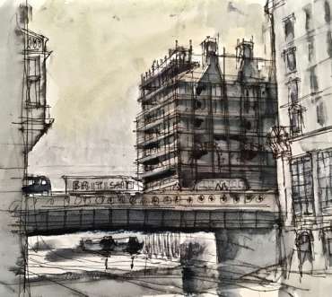 Thumbnail image of Canal at Nottingham by Tony O'Dwyer