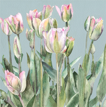 Thumbnail image of White Tulips by Vivienne Cawson
