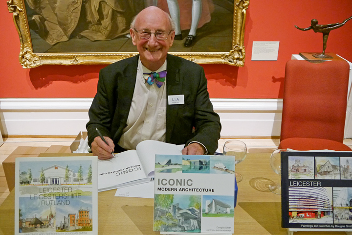 Photograph of Douglas Smith at book launch
