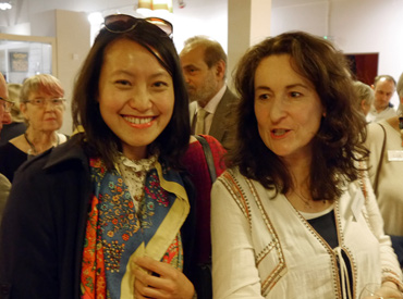 Thumbnail image of Siyuan Ren and LSC President Emma Fitzpatrick - A Conversation With Bryan Organ - Photographs Of The Evening