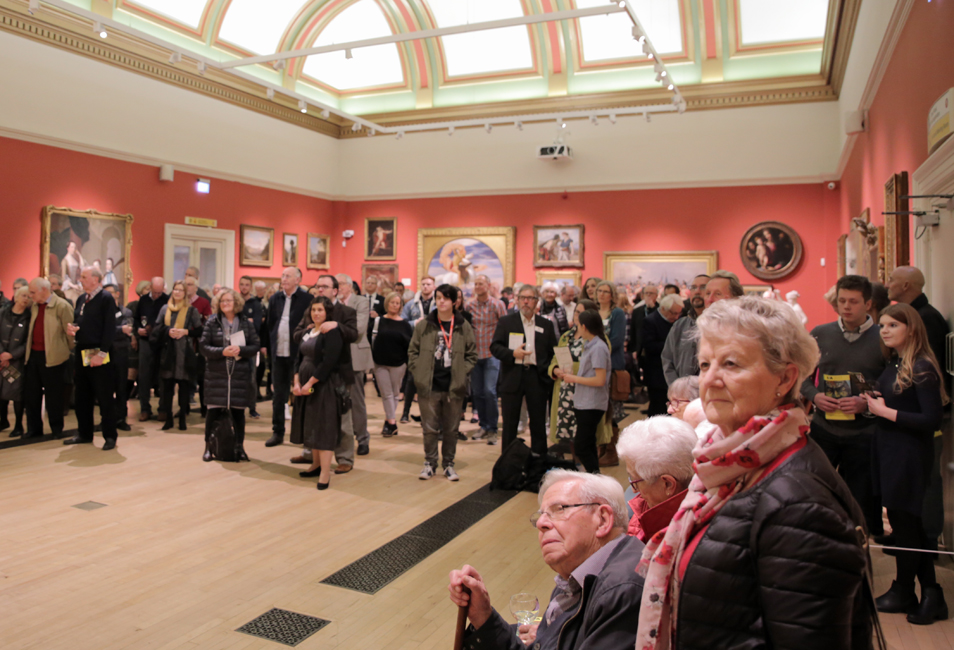 Thumbnail image of Preview at New Walk Museum and Art Gallery in the Victorian Gallery - LSA Annual Exhibition 2017 Preview Evening