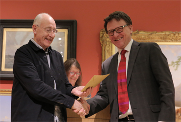 Chris Hailes with Geoffrey Beasley