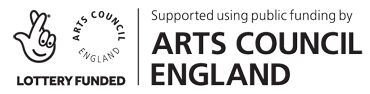 Arts Council England Lottery funded logo