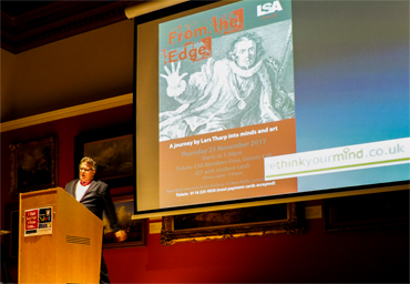 Thumbnail image of Lars Tharp giving 'From the Edge' LSA Annual Lecture - Lars Tharp LSA Lecture 2017