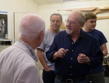 Thumbnail image of John Sydney Carter explaining his work - We Explore The Studio Of John Sydney Carter