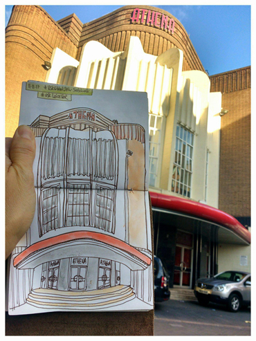 Thumbnail image of Austin Orwin - Let's Draw The Cultural Quarter - Leicester's 2nd Urban Sketching Success