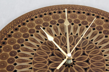Clock (detail) by Sarah Jane Charlton